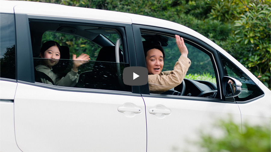 图片链接到NEXCO东日本公司广告“保护工作”我想见你“交通管理团队”（30 秒）视频
