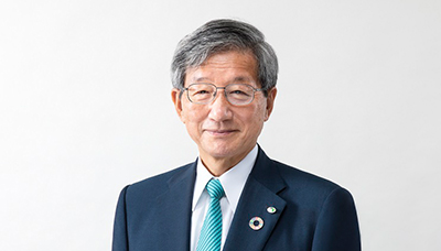 Photograph of Kunie Okamoto, Chairman