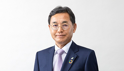 Representative Director and Senior Managing Executive Officer Assistant to the President Photograph of Tomomichi Takahashi, General Manager of Construction Business Headquarters