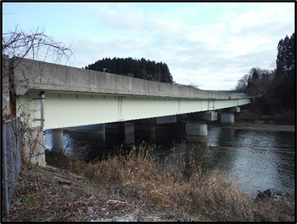 耐震補強工事　対象橋梁の写真