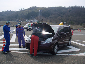 車両点検の実施状況のイメージ画像