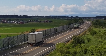 秋田自動車道の写真