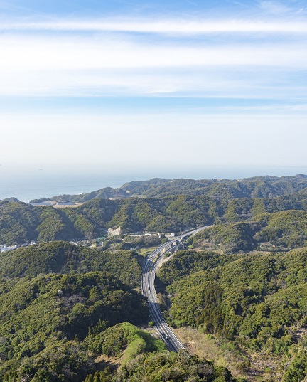 鋸山から木更津方面を望む
の写真