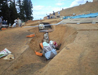Photo 1 of the buried cultural property survey
