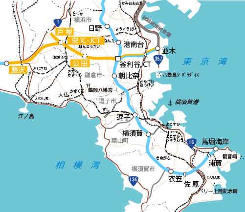 横浜環状南線（圏央道）のイメージ画像