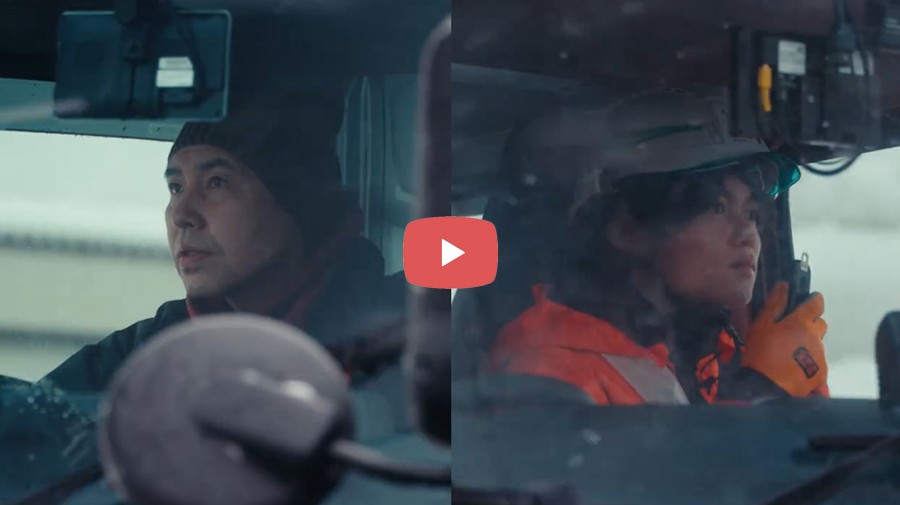 NEXCO東日本企業CM「動かすために。」冬季編（30秒）動画への画像リンク