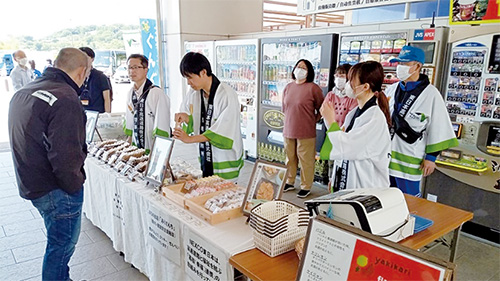 福祉施設でつくったお菓子の出張販売 （北関東道　太田強戸PA）のイメージ画像