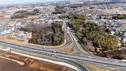 圏央道　つくば西スマートICのイメージ画像