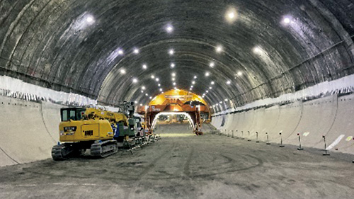 横浜環状南線（圏央道） 釜利谷JCT～戸塚IC　庄戸トンネル坑内のイメージ画像のイメージ画像