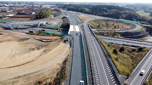 圏央道　大栄JCT～松尾横芝IC　大栄JCTのイメージ画像