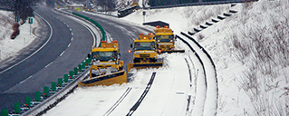 Image link to the page for securing road traffic in winter