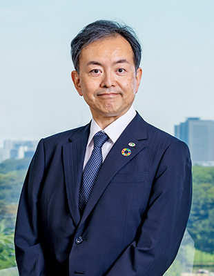 Photo of Shigemi Ohba, Director and Managing Executive Officer, Head of Service Area Business Division
