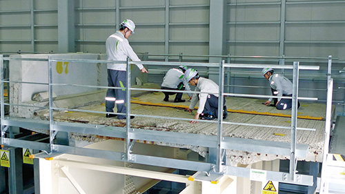 NEXCO東日本総合技術センター内　橋りょう点検のイメージ画像