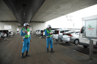 图像链接到Arakura PA交通管理巡逻图像下载页面（长期停车车辆执行）