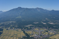 指向Myoko和Hiuchi山的圖像下載頁面的圖像鏈接（Myoko SA鳥瞰圖）