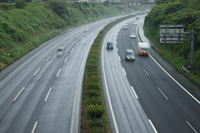 Image of Joban Expressway high-performance pavement image link to download page
