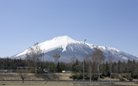 Mt. Iwate SA (ขึ้น) ลิงค์รูปภาพไปยังหน้าดาวน์โหลดรูปภาพของ Mt. Iwate (หิมะที่เหลืออยู่) จาก SA
