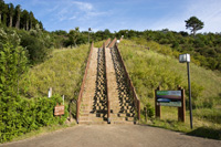 八郎湖SA(上り)　184（いやし）の階段の画像ダウンロードページへの画像リンク