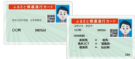 Image of renewal card (green)