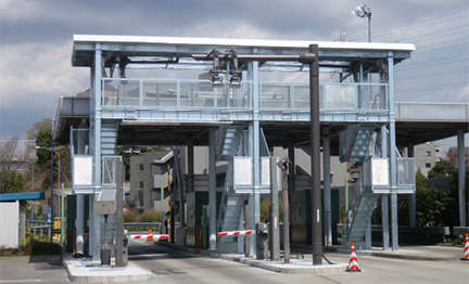 工事完成イメージ（川上IC（下り）出口）の写真