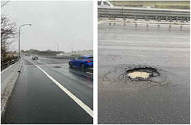 橋梁の損傷状況のイメージ画像