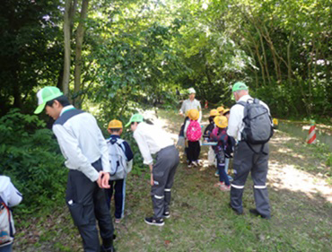 地元小学校体験学習会の様子のイメージ画像