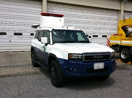 Image of a road patrol vehicle