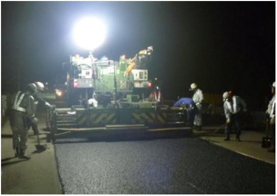 路面補修工事例のイメージ画像