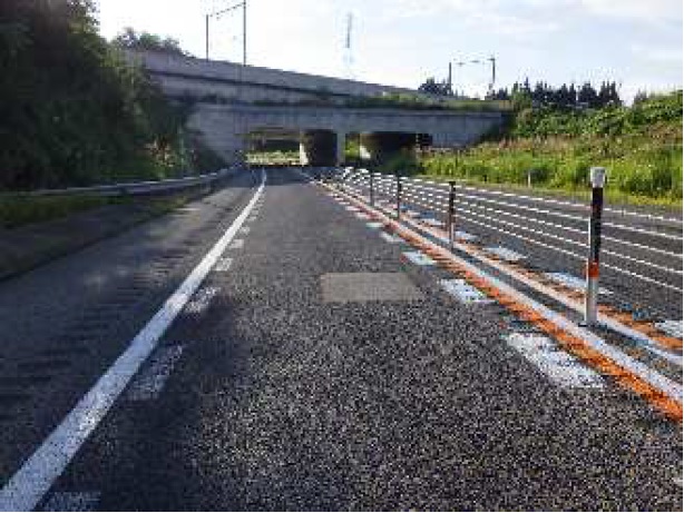 Photograph after pavement repair (image)