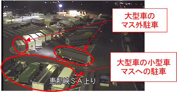 工事前の駐車状況のイメージ画像