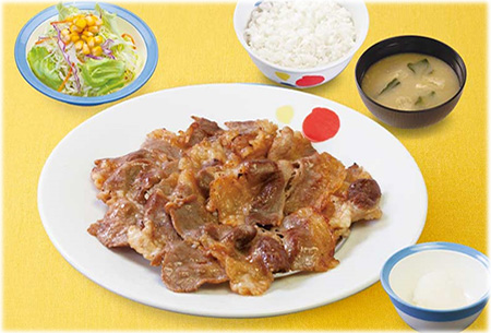 รูปภาพของ "Kalbi Yakiniku W Set Meal (960 เยนรวมภาษี)"