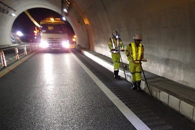 排水管清掃作業の写真