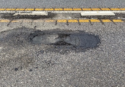 損傷状況の写真2