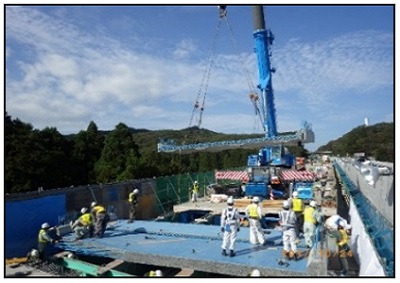 [新樓板安裝狀態]照片