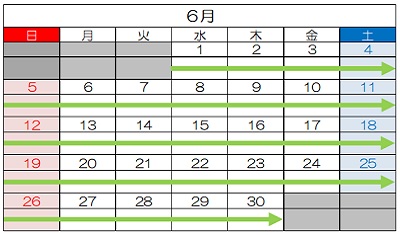 交通管制期圖片（6月）