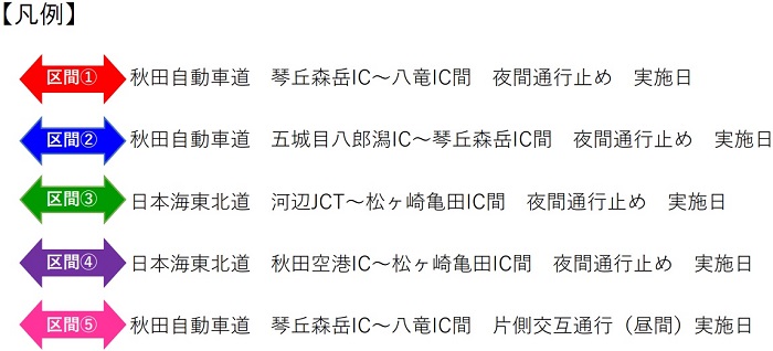 【凡例】のイメージ画像