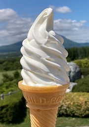「牧家のソフトクリーム」の写真