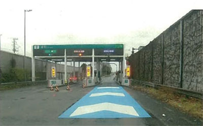 路面補修後　イメージの写真