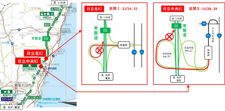 閉鎖箇所のイメージ画像