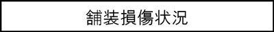 舗装損傷状況のキャプションのイメージ画像