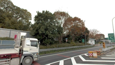 Urawa IC exit ramp photo