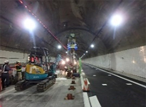 土留杭打設状況のイメージ画像