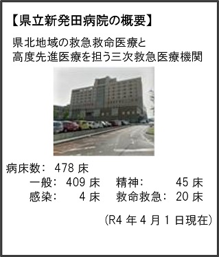 県立新発田病院の概要のイメージ画像