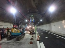 土留杭打設状況のイメージ画像