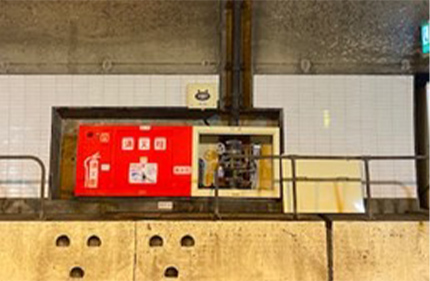 非常用設備更新の写真
