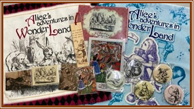 Image of "Alice in Wonderland" goods
