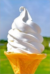 「牧家のソフトクリーム」の写真