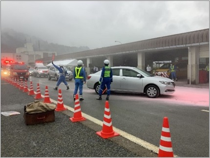 過去に実施した訓練の様子の写真1