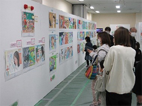 昨年の展覧会の写真