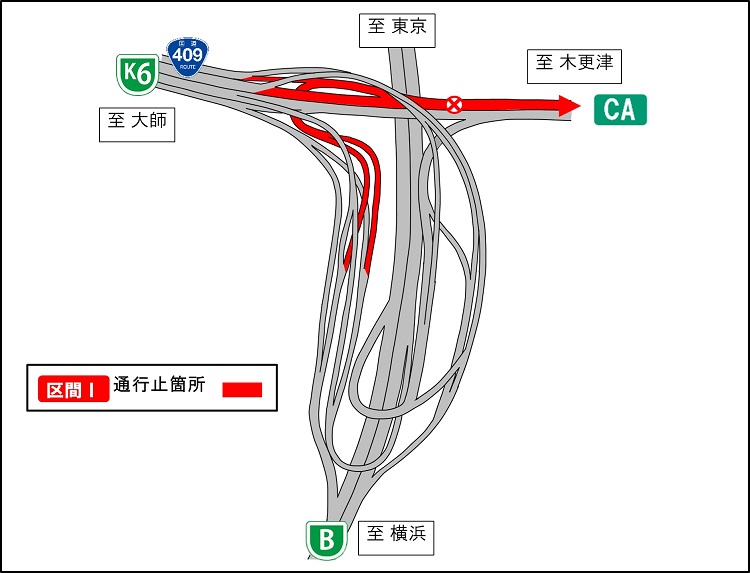 川崎浮島JCT拡大図のイメージ画像1